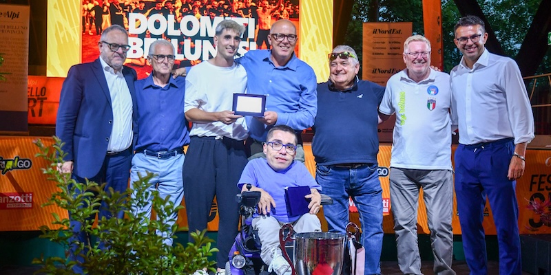 Festa dello Sport: quattro premi dal Corriere delle Alpi