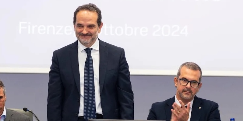 I vertici della Lega Pro all’inaugurazione del “nuovo” Zugni